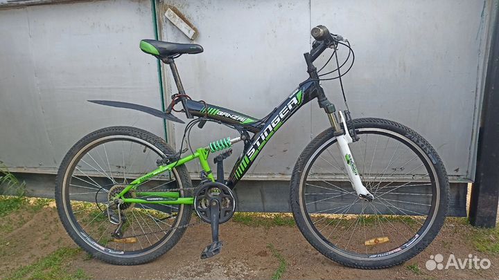 Горный велосипед Двухподвес. Колеса 26''