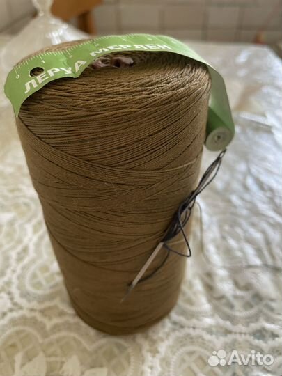 Нитки швейные бабины, натуральные СССР