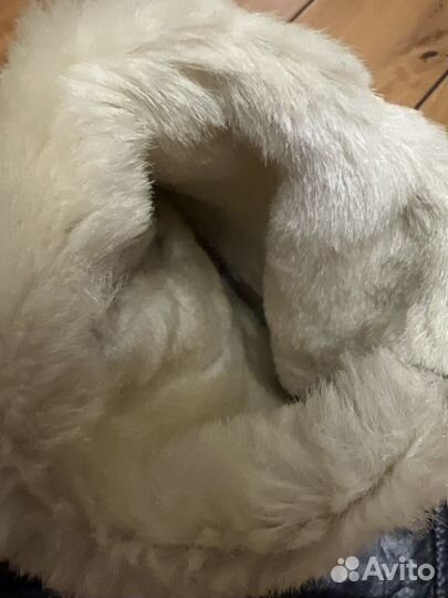 Мужские кожаные перчатки на меху