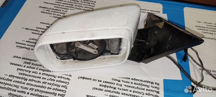 Боковое зеркало левое bmw e46