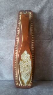 Щетка для одежды с декор резьбой СССР