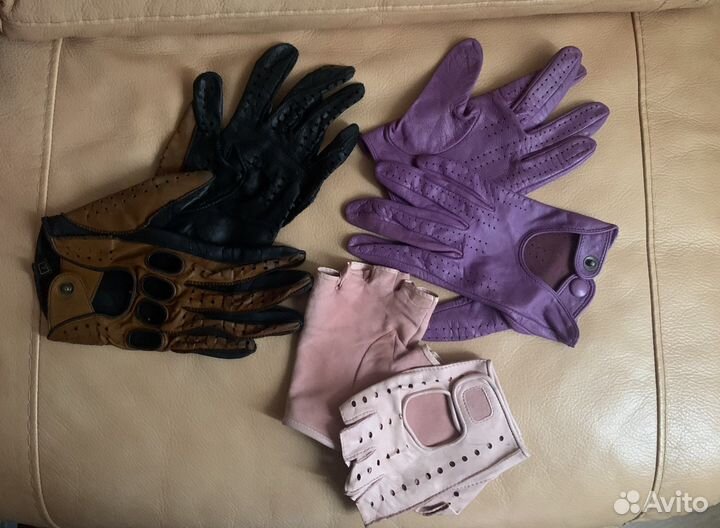 Перчатки короткие женские