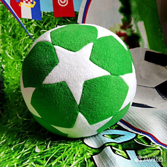 Мягкая игрушка футбольный мяч