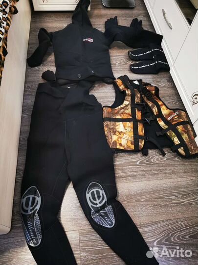 Гидрокостюм для подводной охоты 7мм