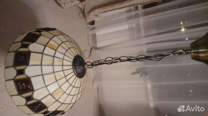 Плафон-люстра, диаметр 40 см