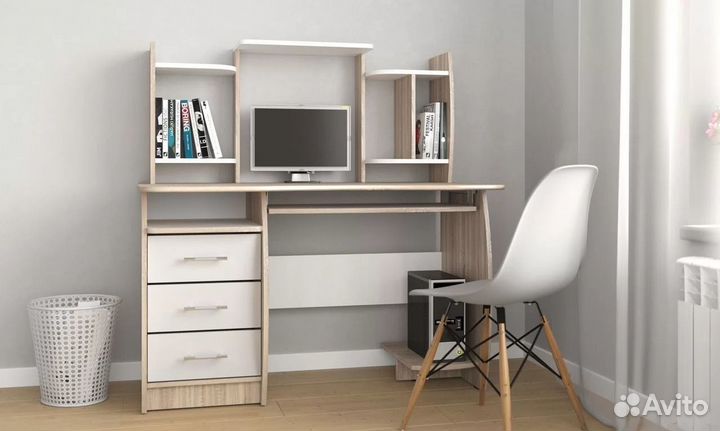 Стол компьютерный. Угловой, прямой. В ассортименте