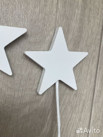 Подхваты для штор магнитные звезда мдф