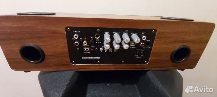 Аудио-Караоке система с блютуз и микрофонами