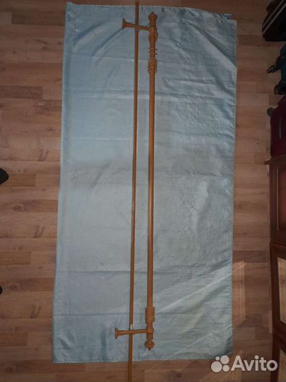 Гардина двухрядная 1.55м в отличном сост