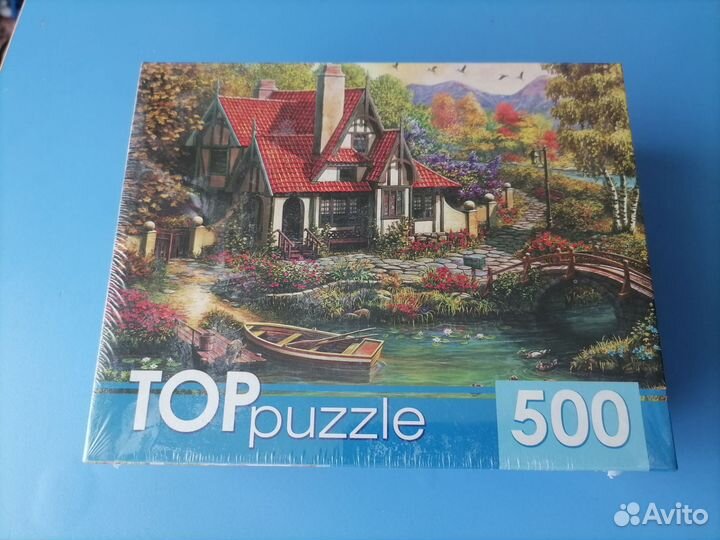 Пазлы детские Фантастический домик