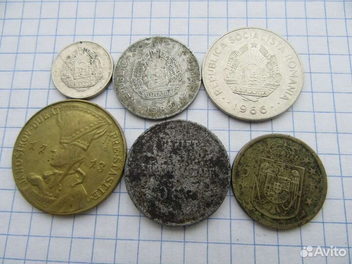 Монеты из европы