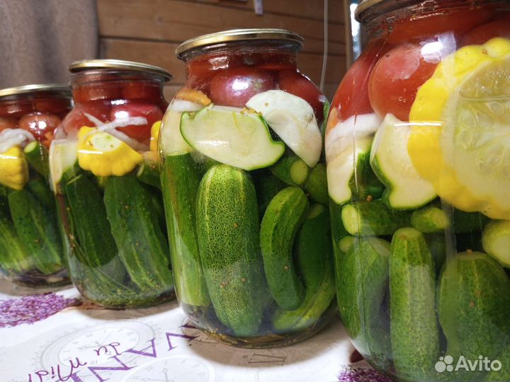 Соленья, компоты