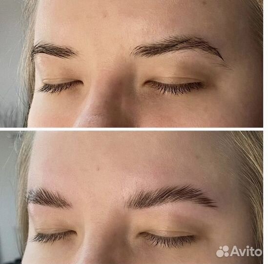 Наращивание ресниц, Татуаж бровей-напыление, Удале