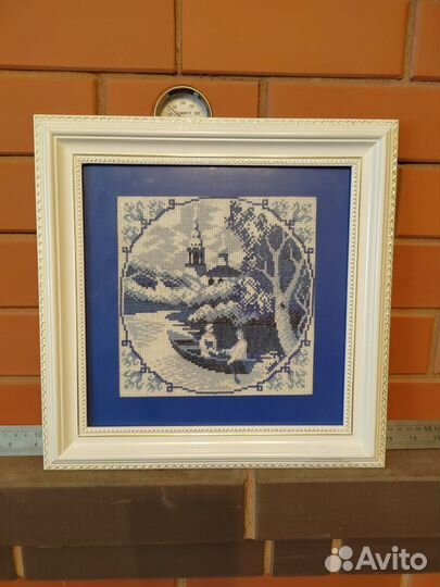 Картина вышитая крестом. Серия