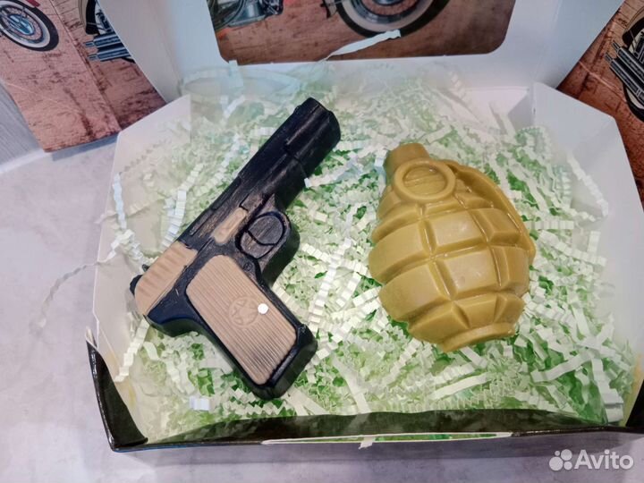 Мыло ручной работы 23 февраля