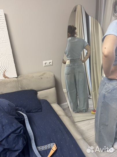 Джинсы zara 38 relaxed fit