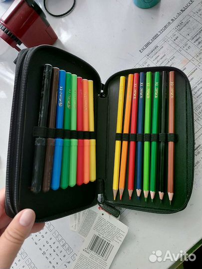 Пенал herlitz новый