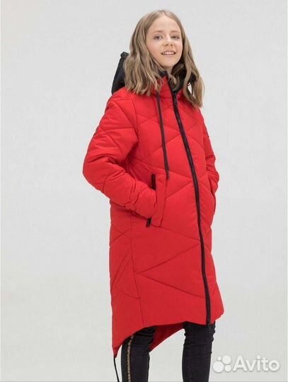 Удлинённая тёплая парка