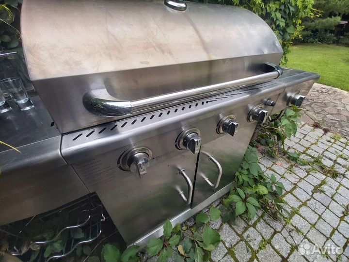 Газовый гриль мангал барбекю