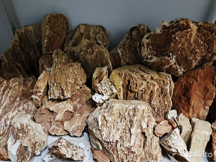 Камень для аквариума Дракон, красный