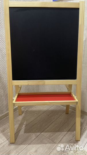 Мольберт для рисования напольный деревянный