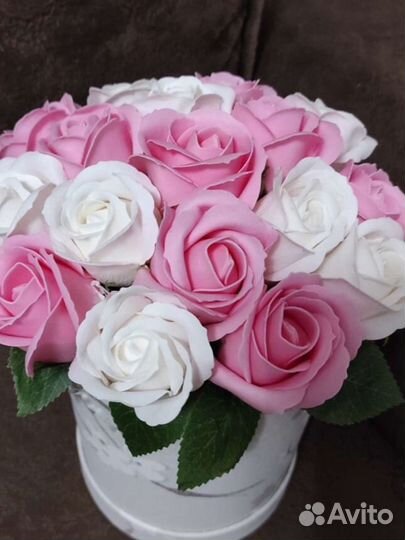 Мыльные розы букеты