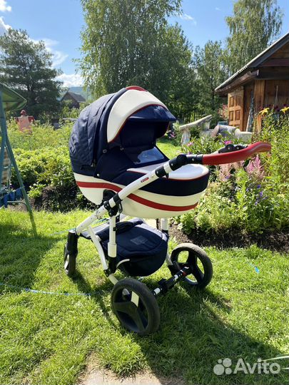 Коляска 3 в 1 bebe mobile movo