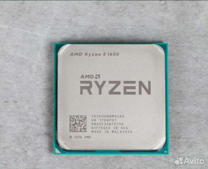 Процессор amd ryzen 5 1600