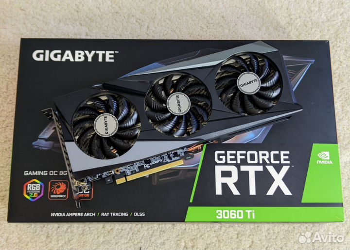Видеокарта rtx 3060 ti