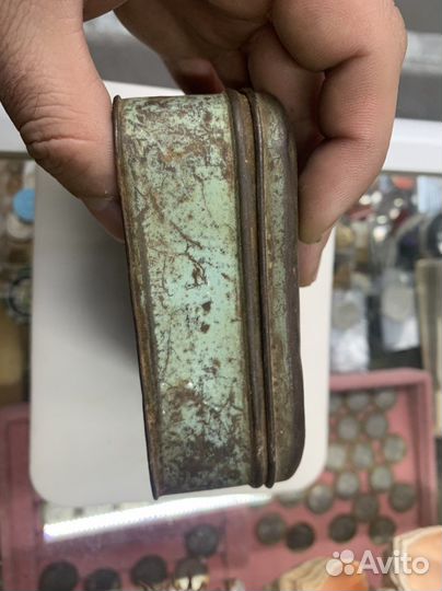 Царская жестяная коробочка монпоньсье