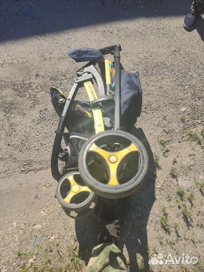 Детские санки коляска