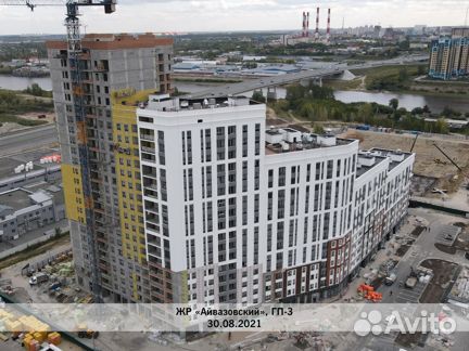Ход строительства ЖР «Айвазовский City» 3 квартал 2021