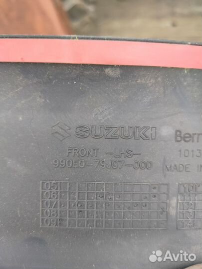 Молдинг двери передний LH SX4 990E079J07000