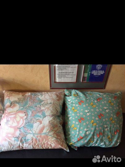 Чистка перьевых подушек