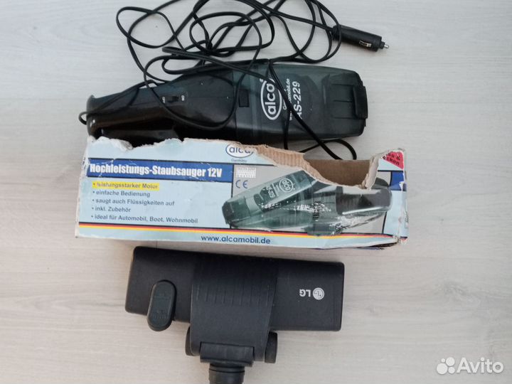 Пылесос и насадка