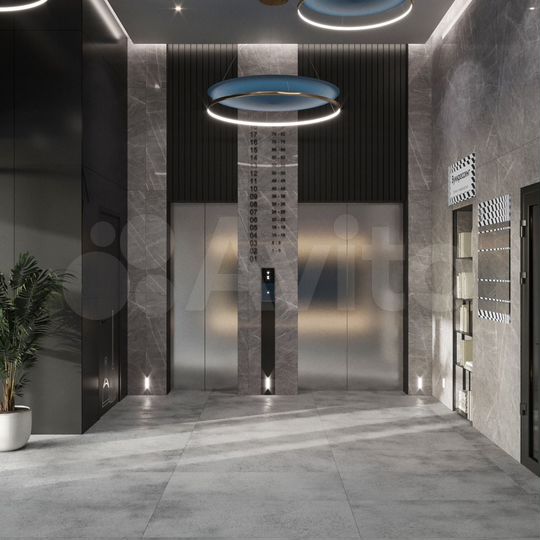 2-к. квартира, 62,3 м², 11/18 эт.