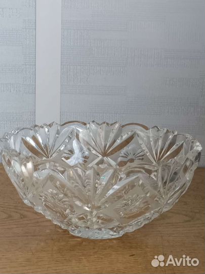 Вазы хрустальные СССР 3 шт
