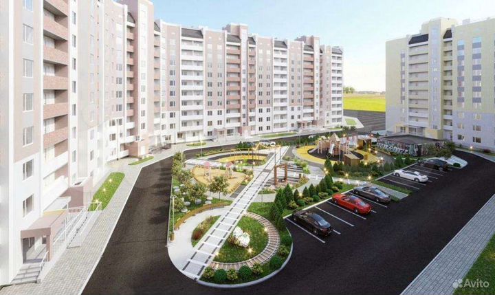 1-к. квартира, 36 м², 10/10 эт.