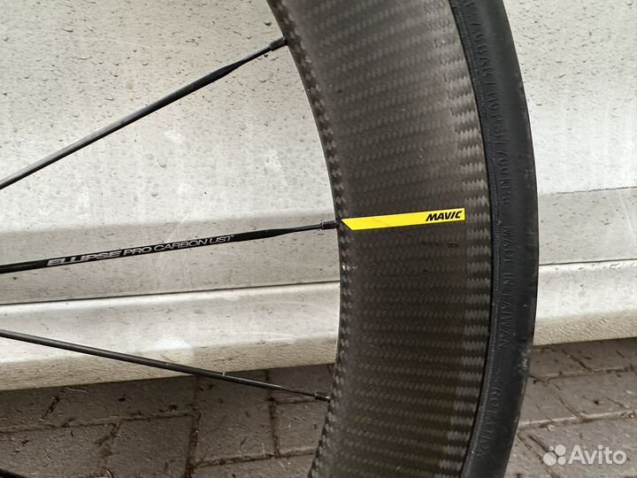 Колеса Mavic Ellipse Pro Carbon 65 UST пара