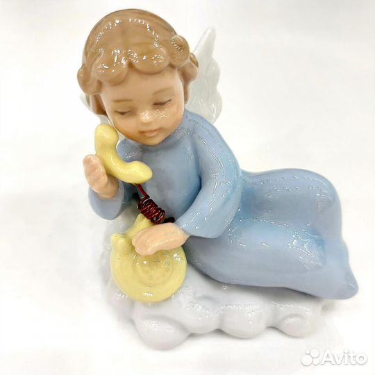 Фарфоровые статуэтки ангелы Италия