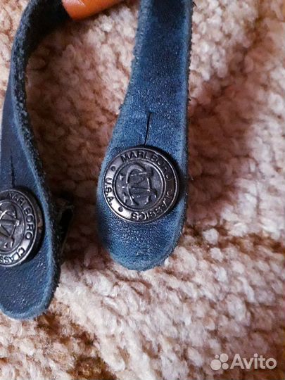 Подтяжки. Натуральная кожа. Закрепы-раритет