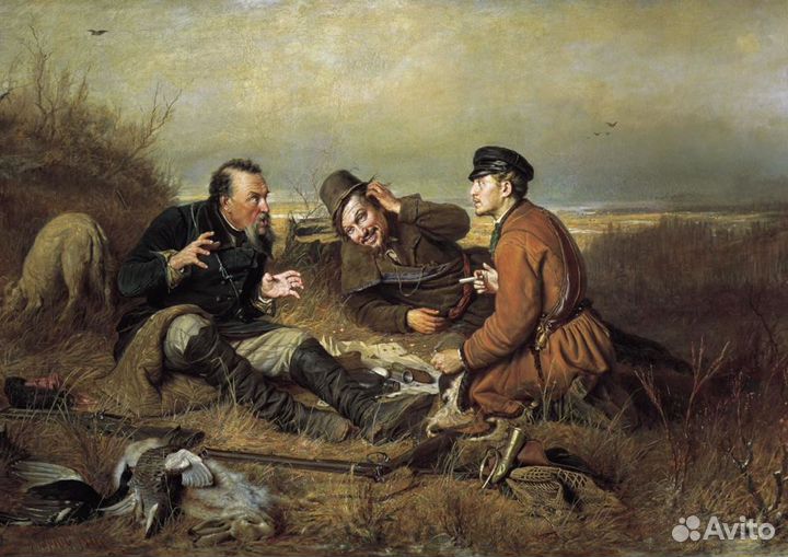 Продам напечатанные репродукции на холсте