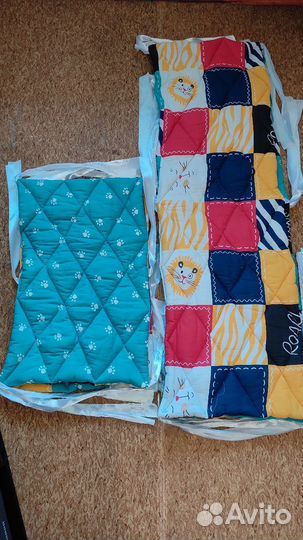 Бортики в детскую кроватку