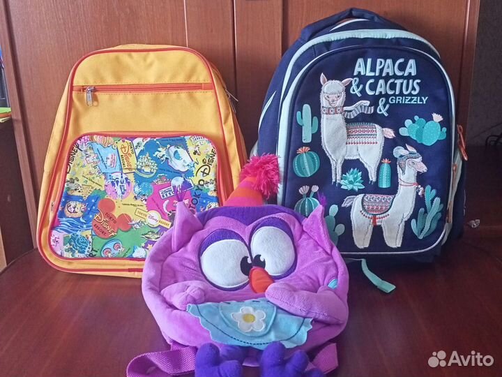 Рюкзаки яркие школьные