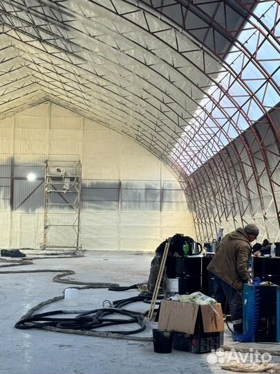 Утепление дачного дома ППУ с гарантией 5 лет