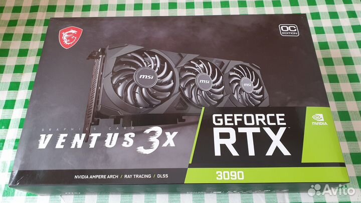 MSI GeForce RTX 3090 Ventus 3X OC 24GB