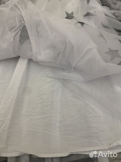Платье пышное со звездами 134