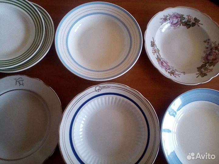 Тарелки ссср. Посуда