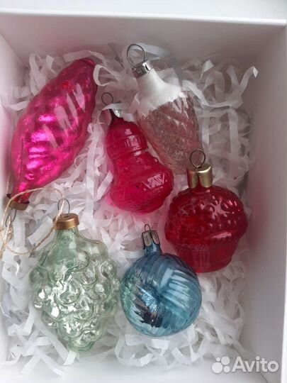 Елочные игрушки СССР Льдинки