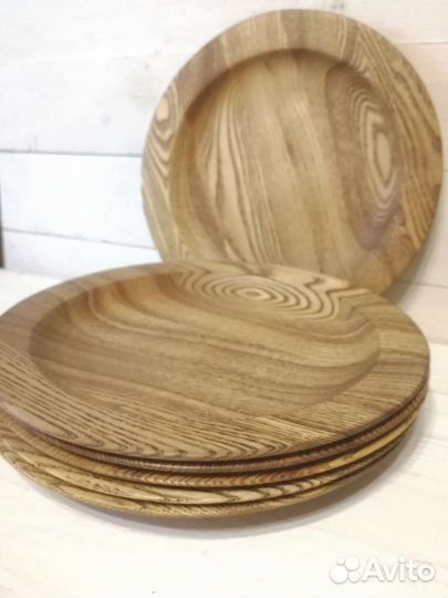 Тарелки из дерева
